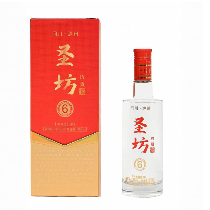 仙悟道-圣坊6-珍藏：浓香型52度白酒